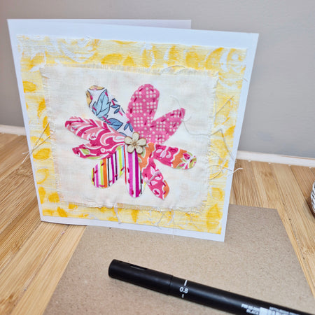Sunshine Flower Card - Blank