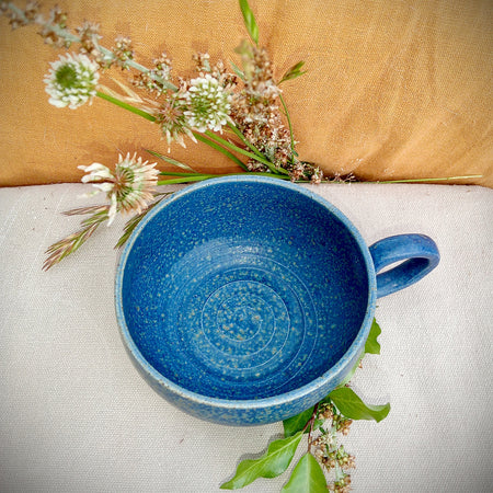 Blue cupachino Cup (B)