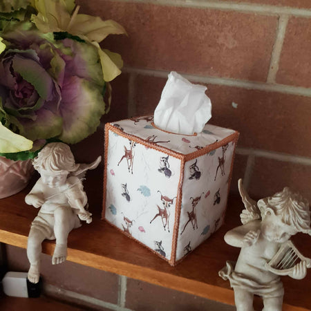 Bambi (white background) Tissue Box Cover