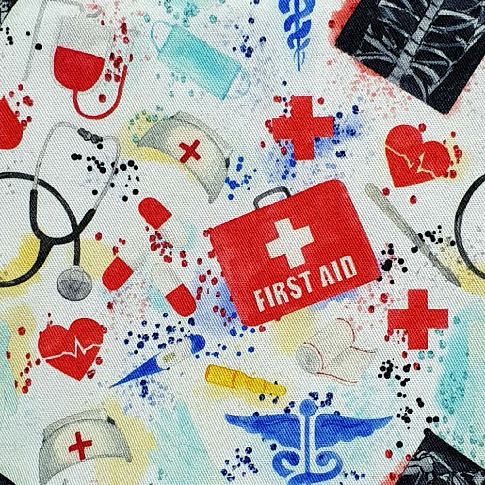 First Aid Pouch, Size XL, First Aid Fabric