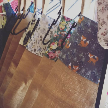 Hessian Christmas Stocking