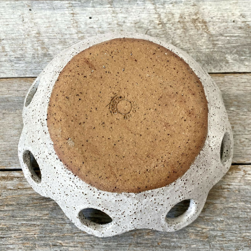 Flower Bowl with carved outs 1