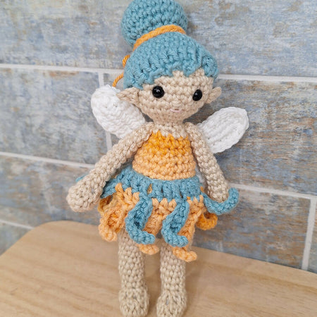 crocheted fairy dolls