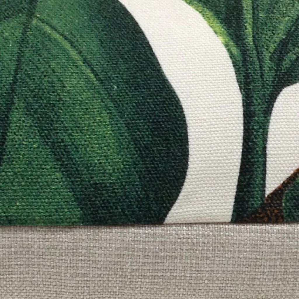 Palm leaf cushion cover. Coastal living 45x45