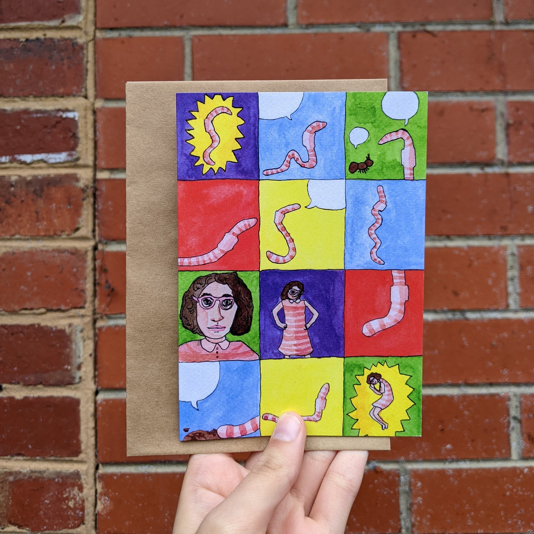 Patterns - set of 6 greeting cards