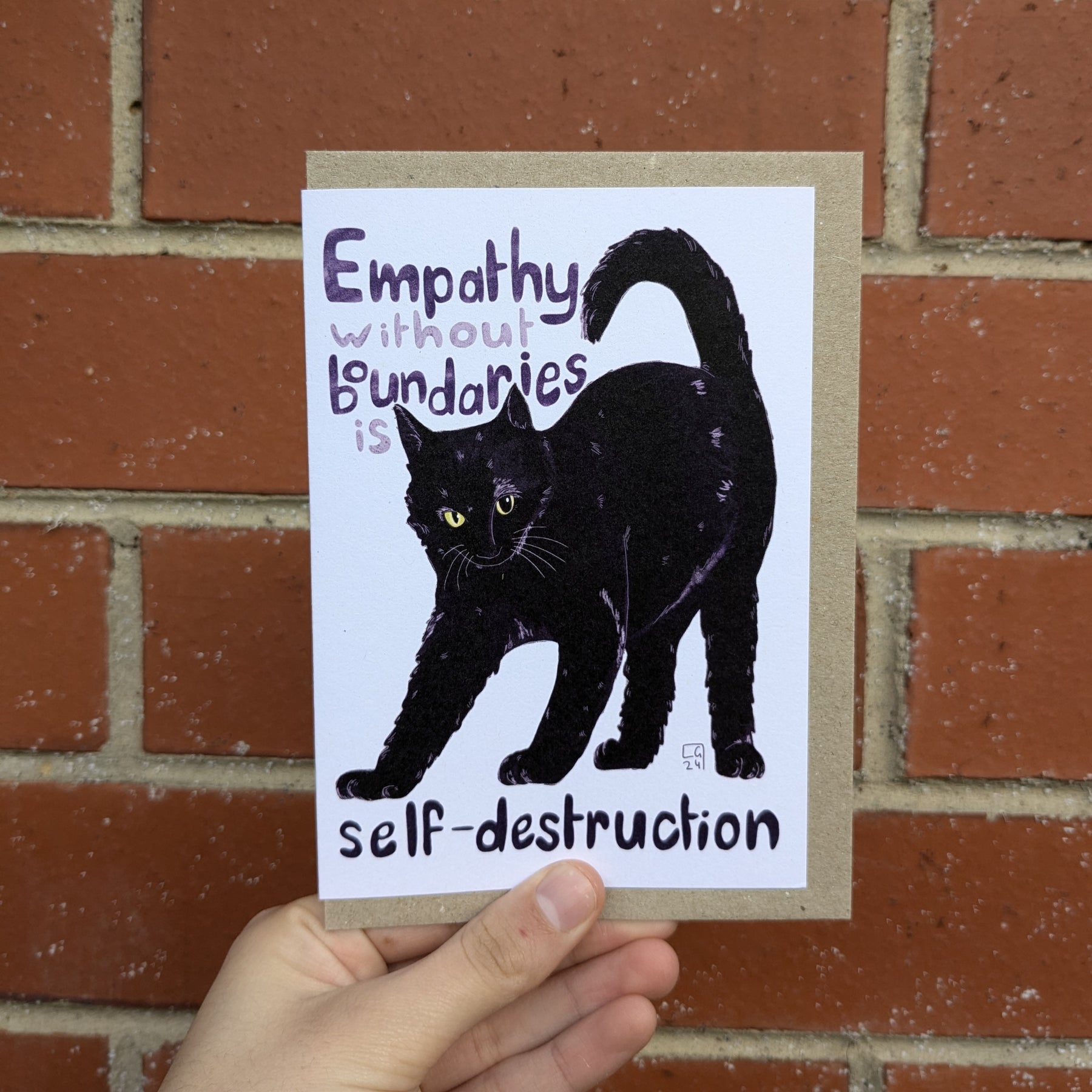 Motivations - set of 6 greeting cards