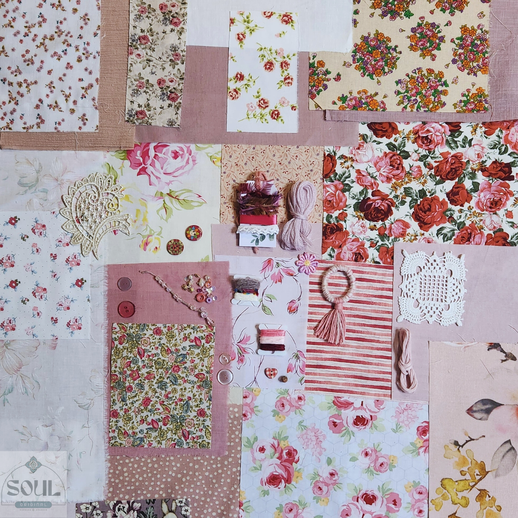 Slow Stitch Bundle - Pretty Pinks