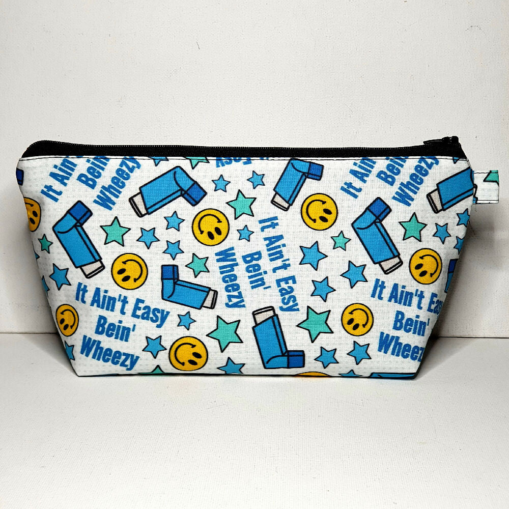 Asthma Puffer Pouch, It Ain't Easy Bein' Wheezy