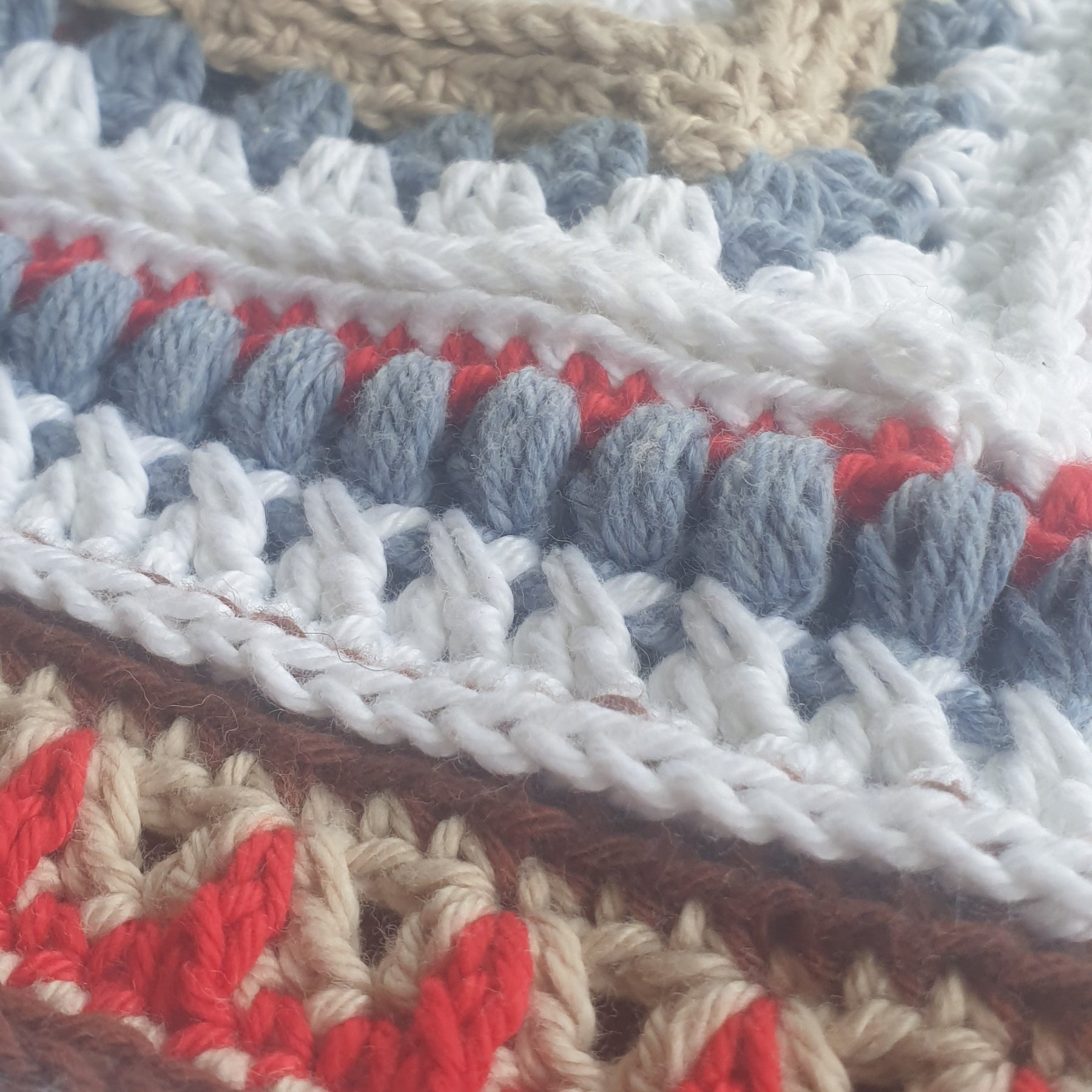 Cosy cotton lapghan for a winter snuggle