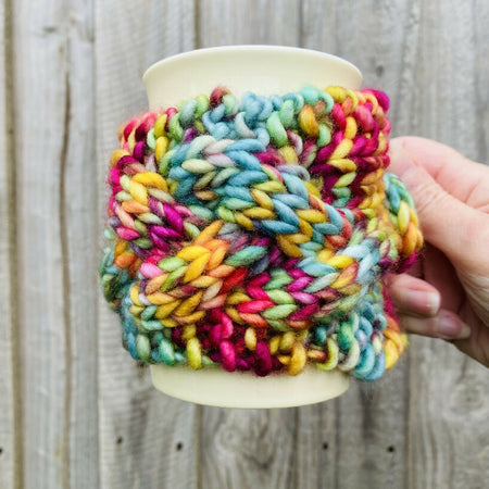 Coffee Cup Cozy, Cup Cozy, Mug Rug