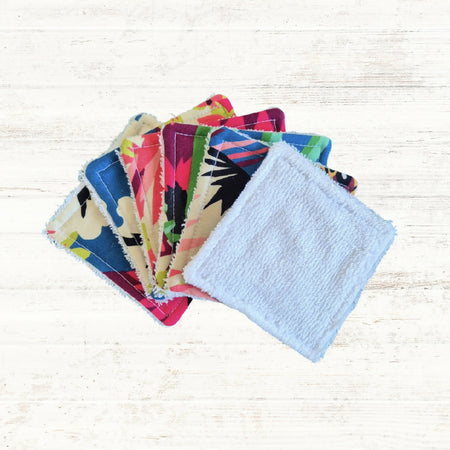 Reusable Make Up Wipes - Blue Butterfly