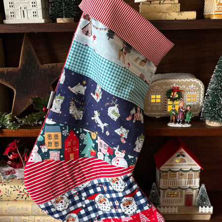 Christmas Santa Stocking Large Size