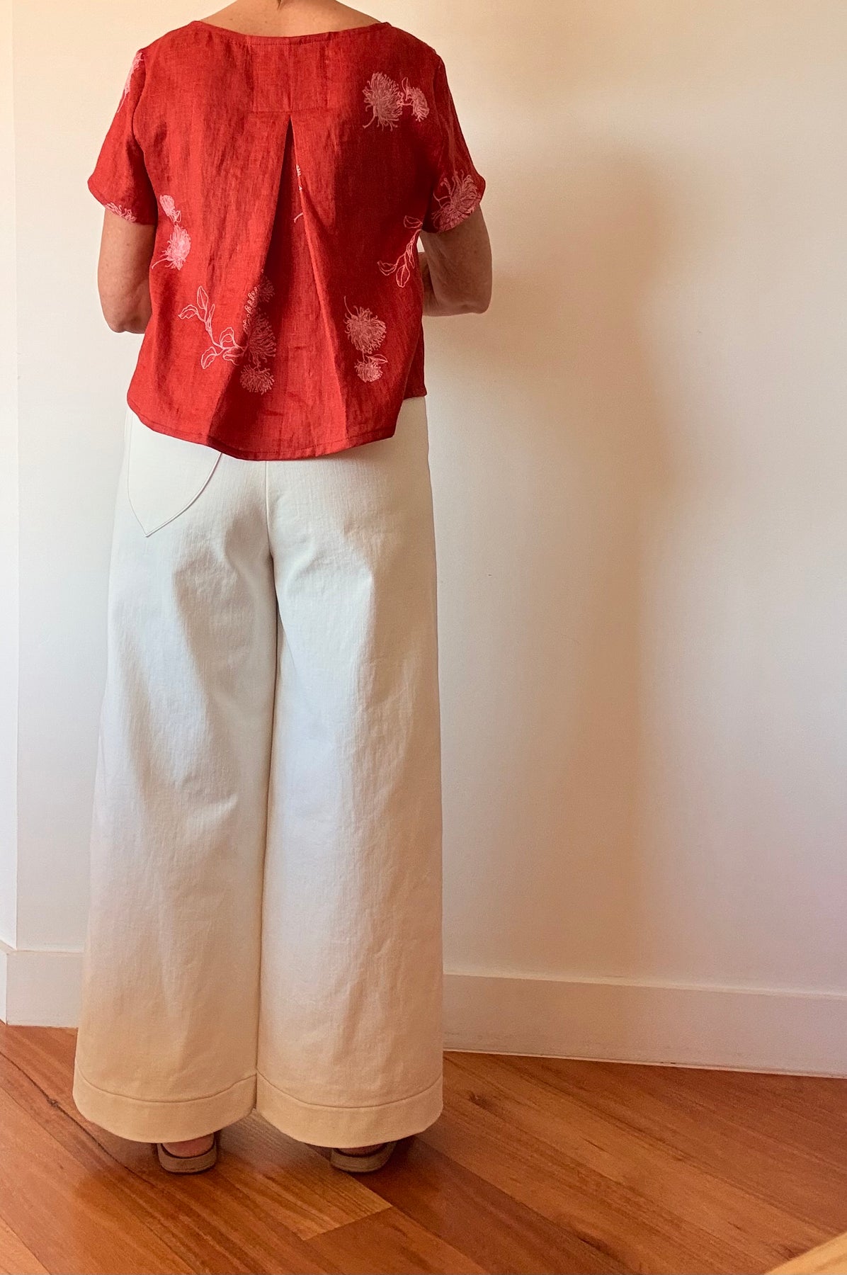 Wildflower Linen Top