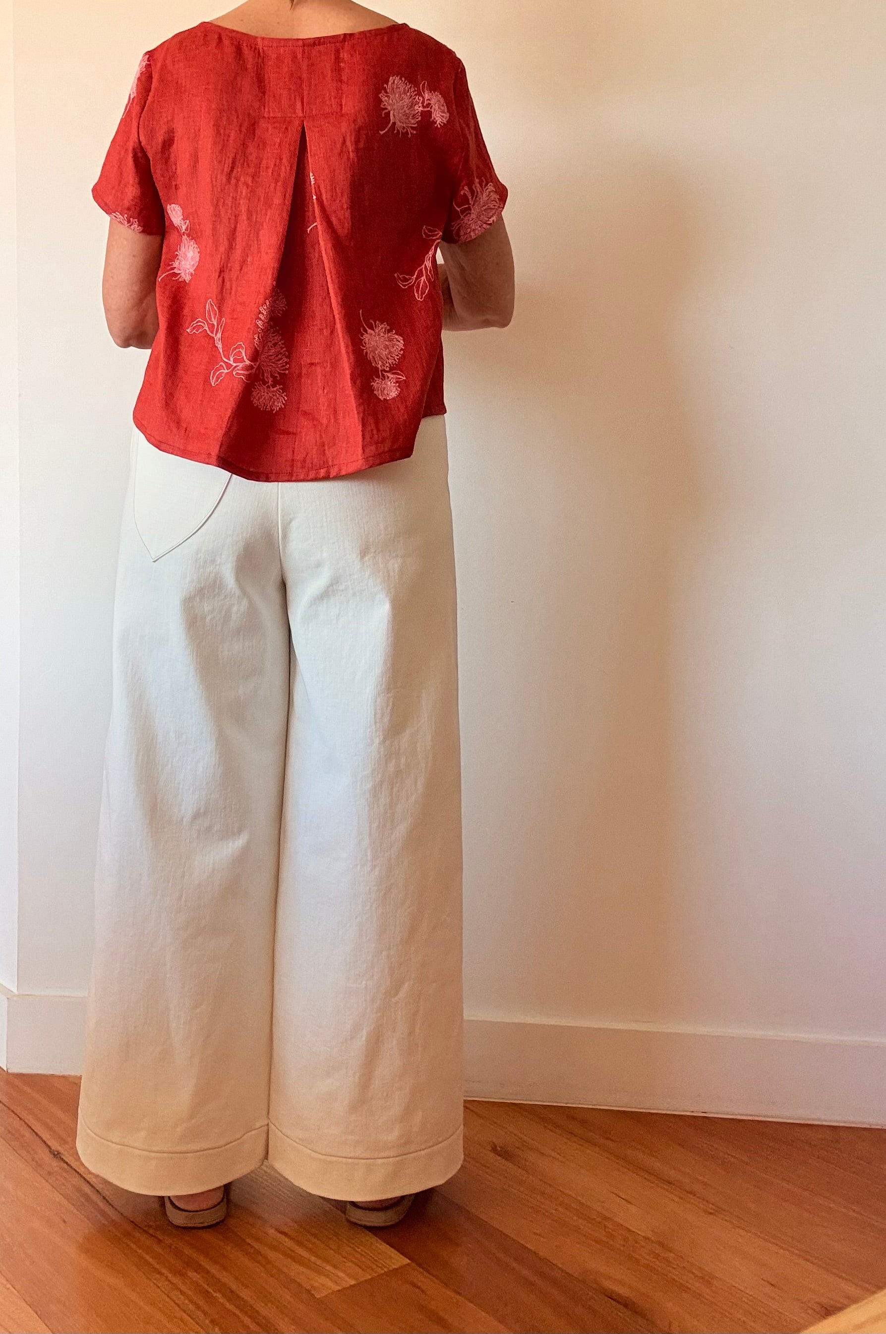 Wildflower Linen Top