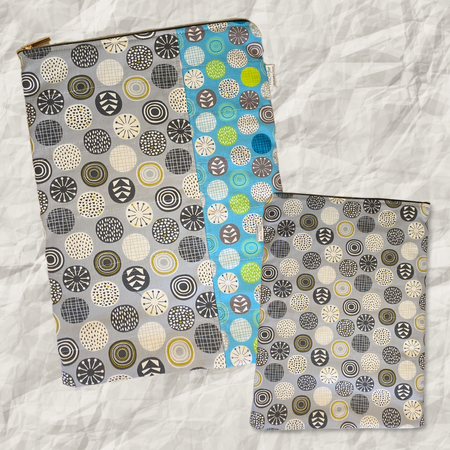 Dual-fabric designs - Large book, 14