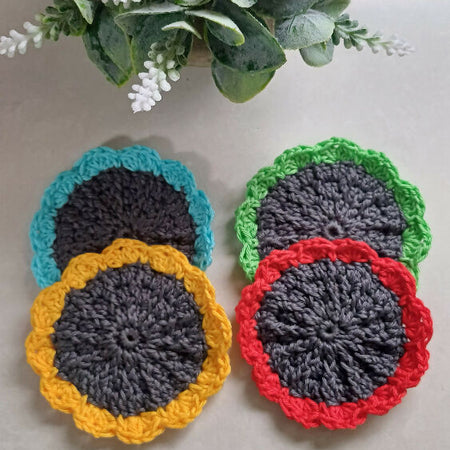 Crochet Face Scrubbies 100% Cotton