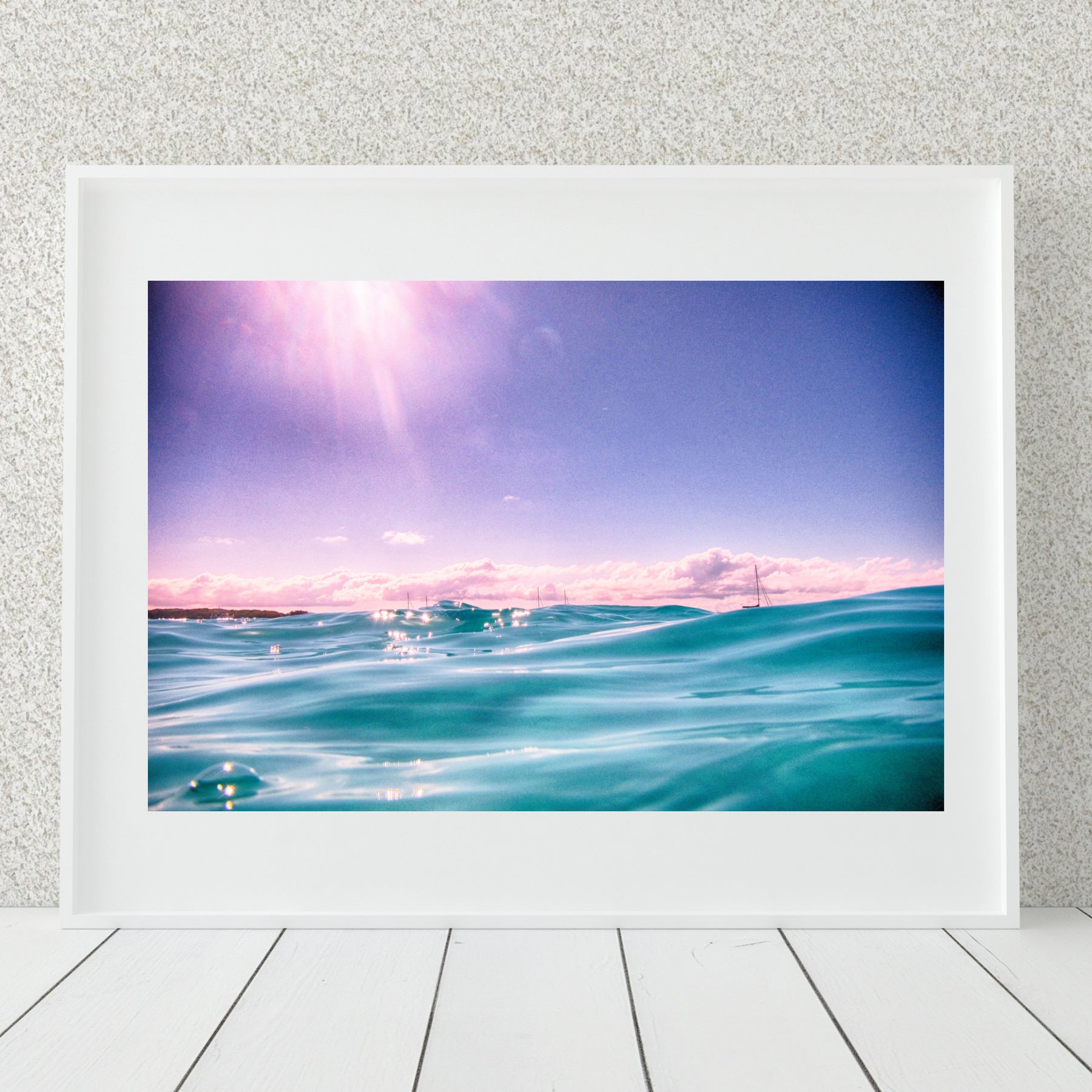 Great Barrier Reef Ocean Wave Wall Art