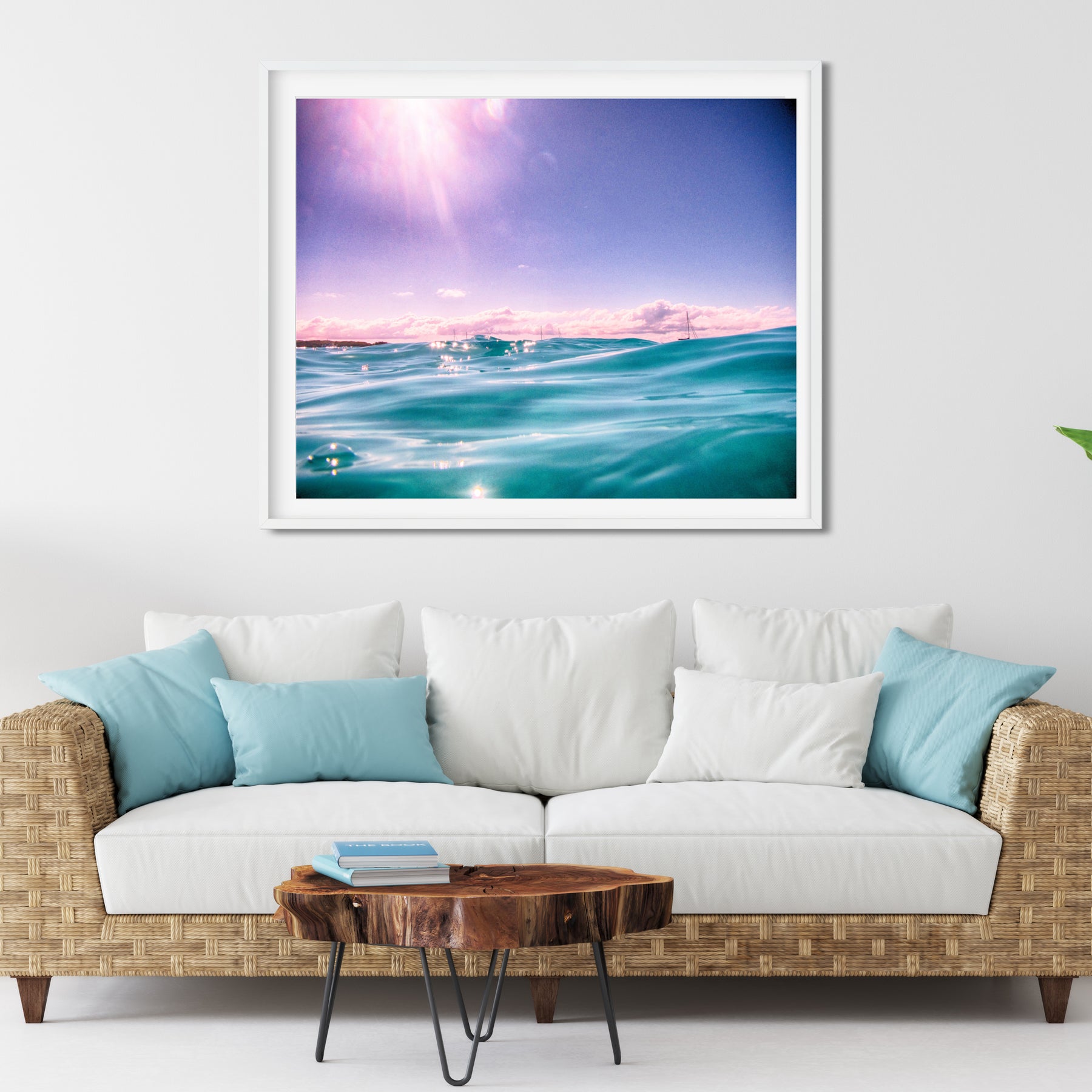 Great Barrier Reef Ocean Wave Wall Art
