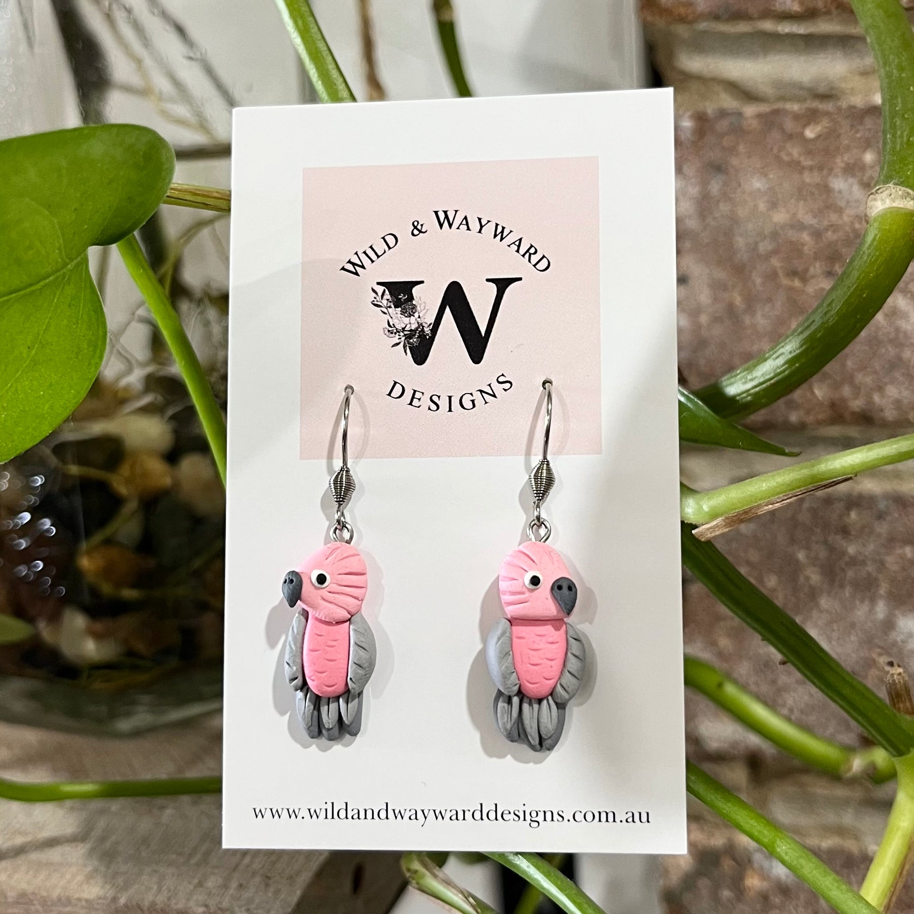 Galah Dangle Earrings