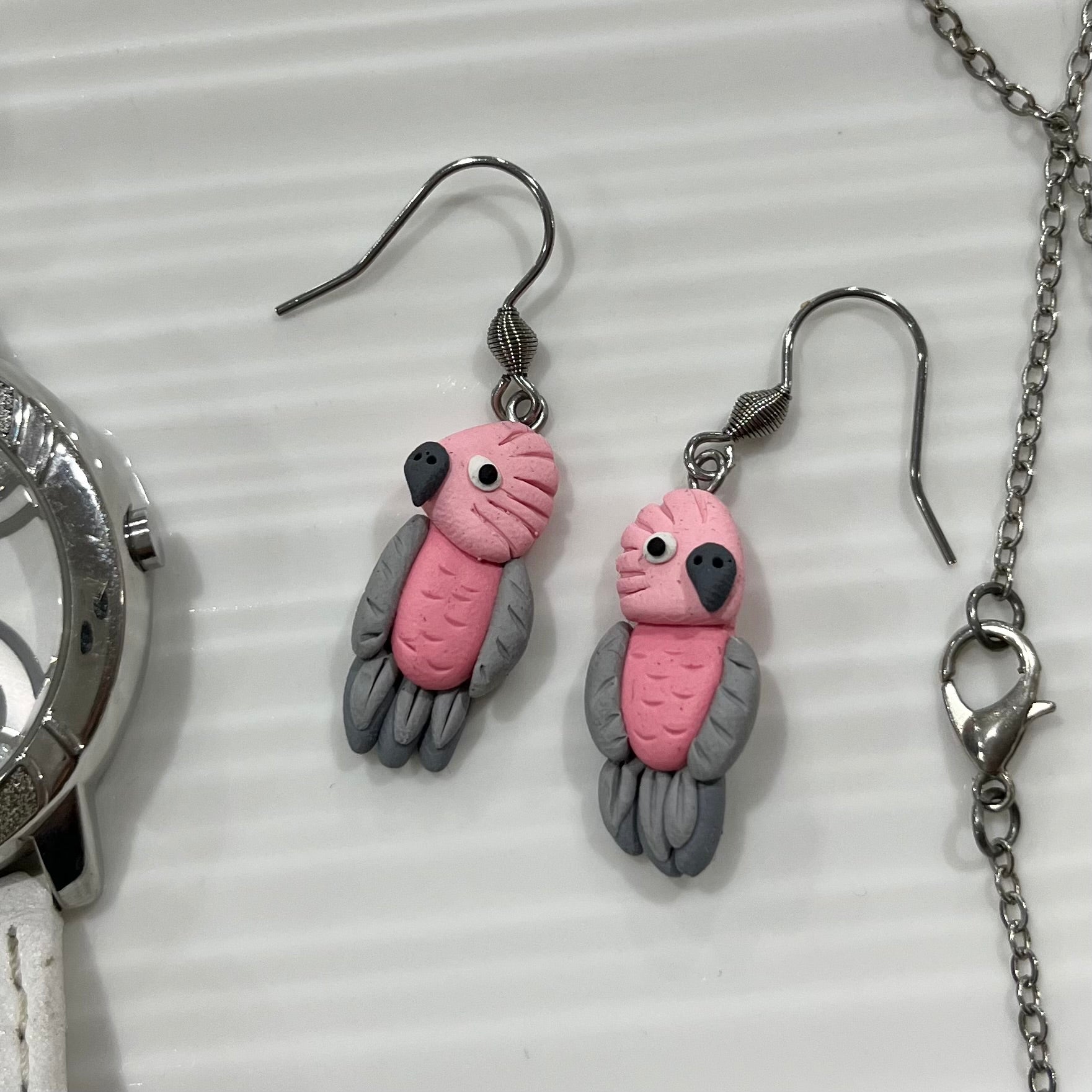 Galah Dangle Earrings