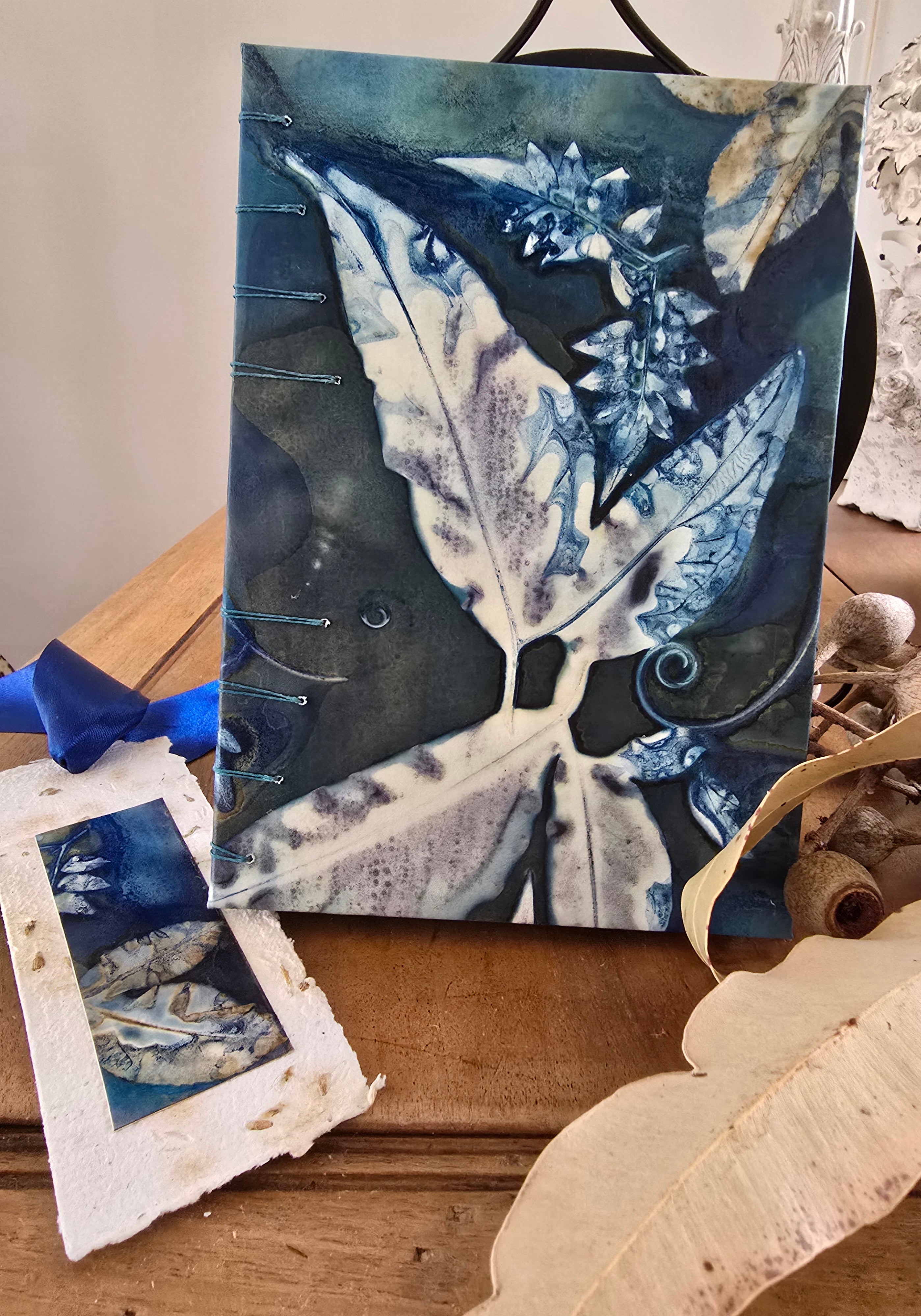 Hand made Journal Orginal Art Cover