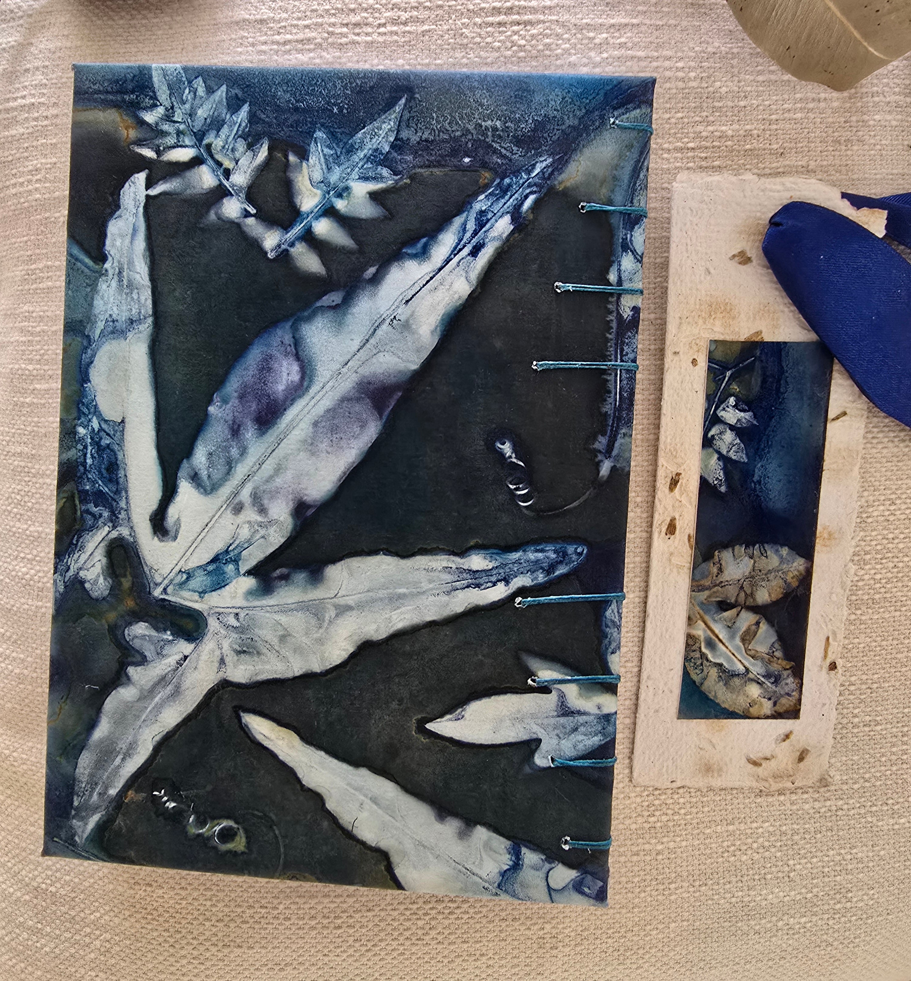 Hand made Journal Orginal Art Cover