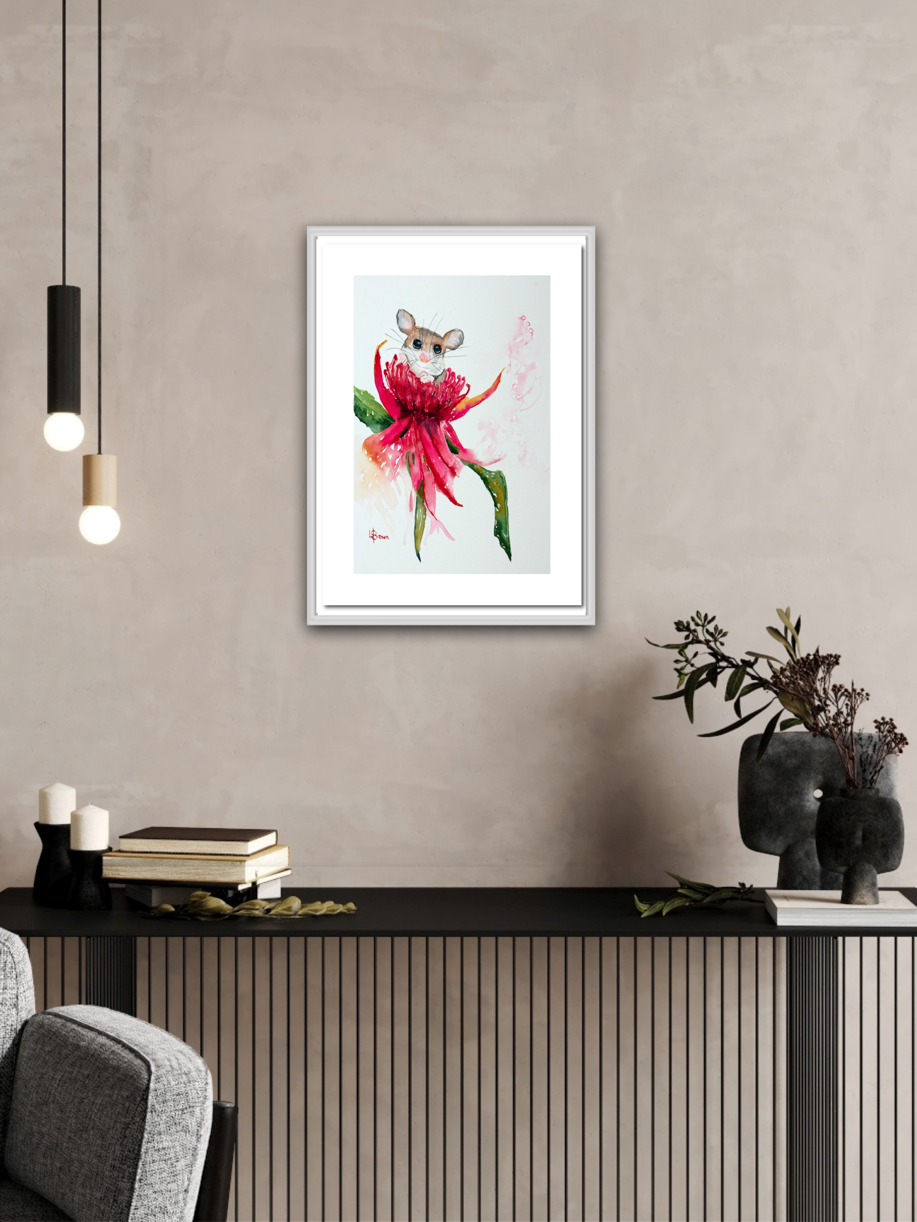 Pygmy Possum A3 Fine Art Print