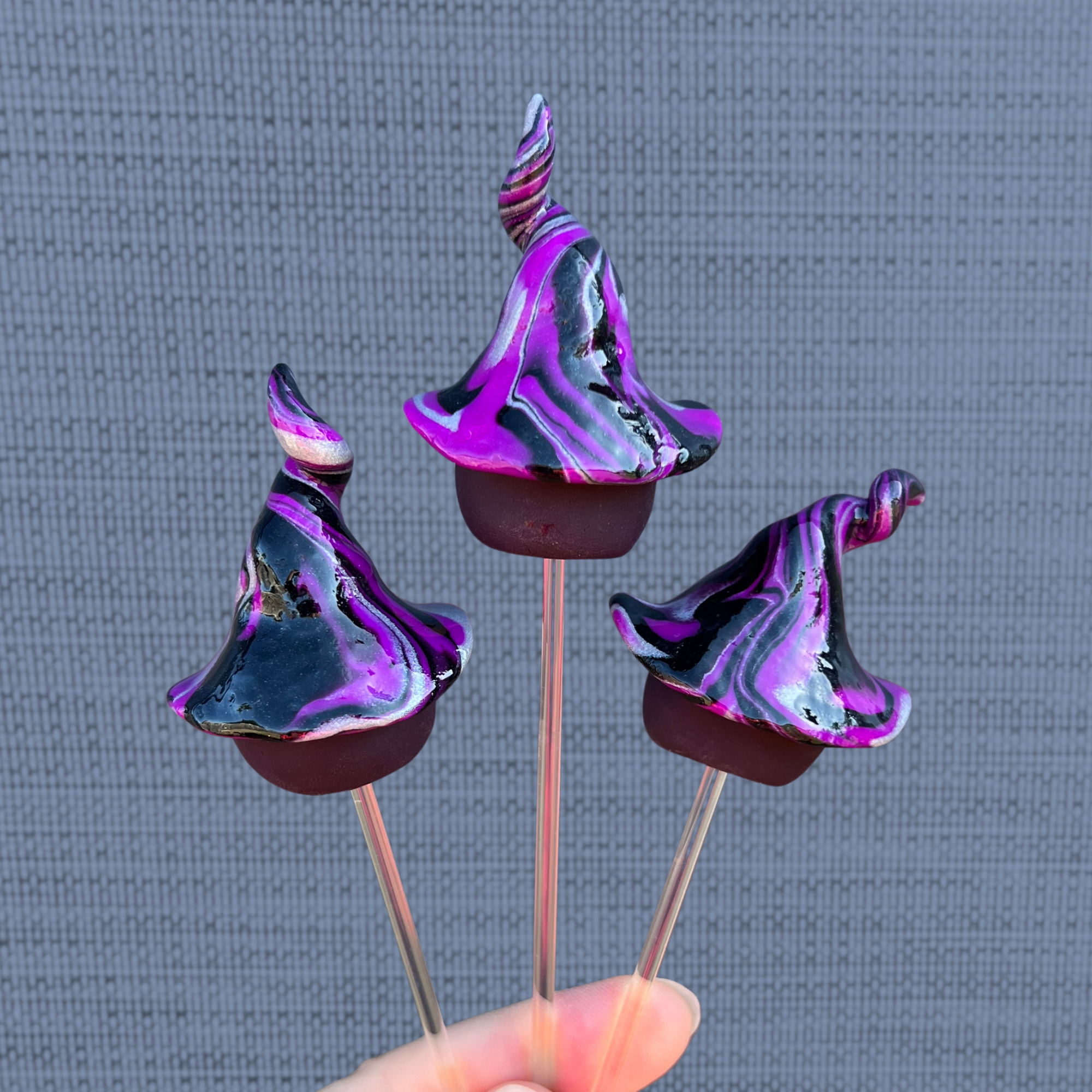 Whimsical gnome trio - Johan, Nibbin & Atari