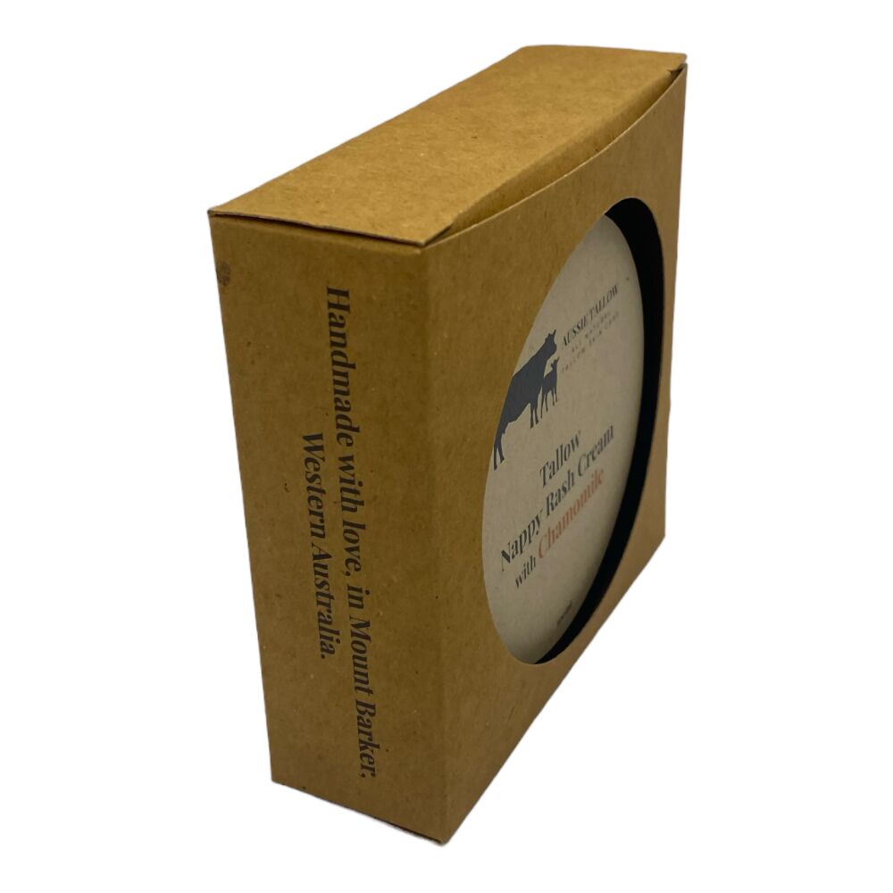 Natural TALLOW Nappy Rash Cream 100ml CHAMOMILE