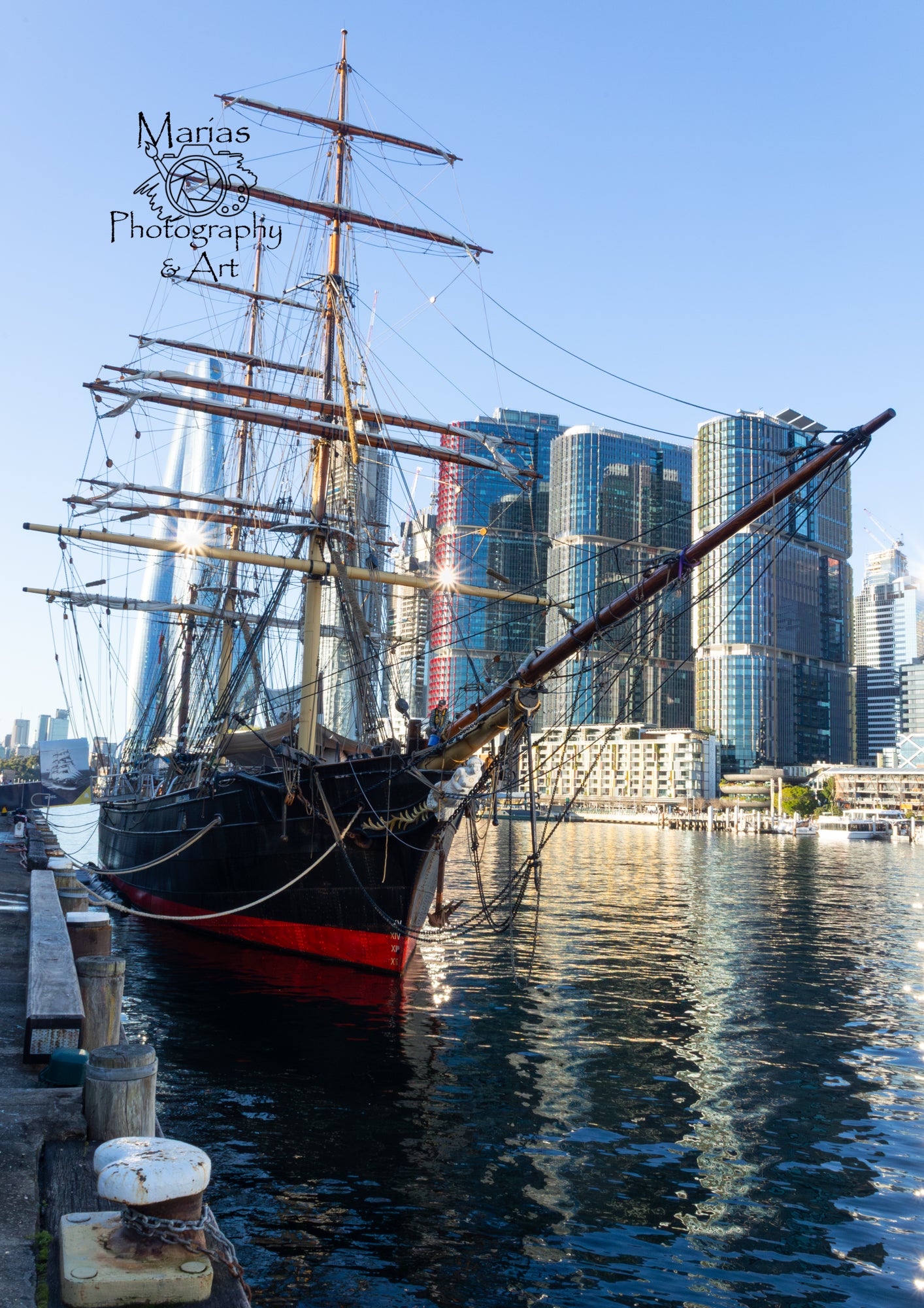 Photographic Print| Wall Art | James Craig tall ship