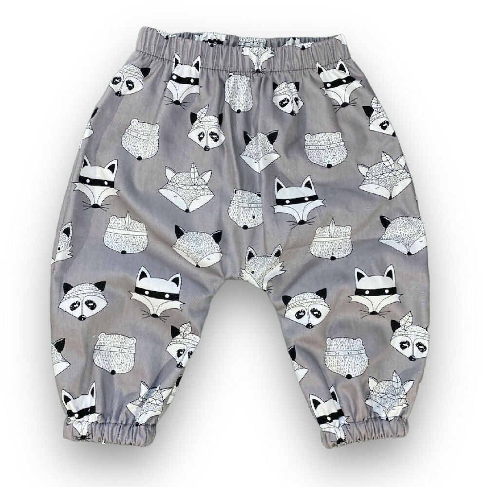 BOYS Baggy Cotton Harem Pants - MIXED PRINTS