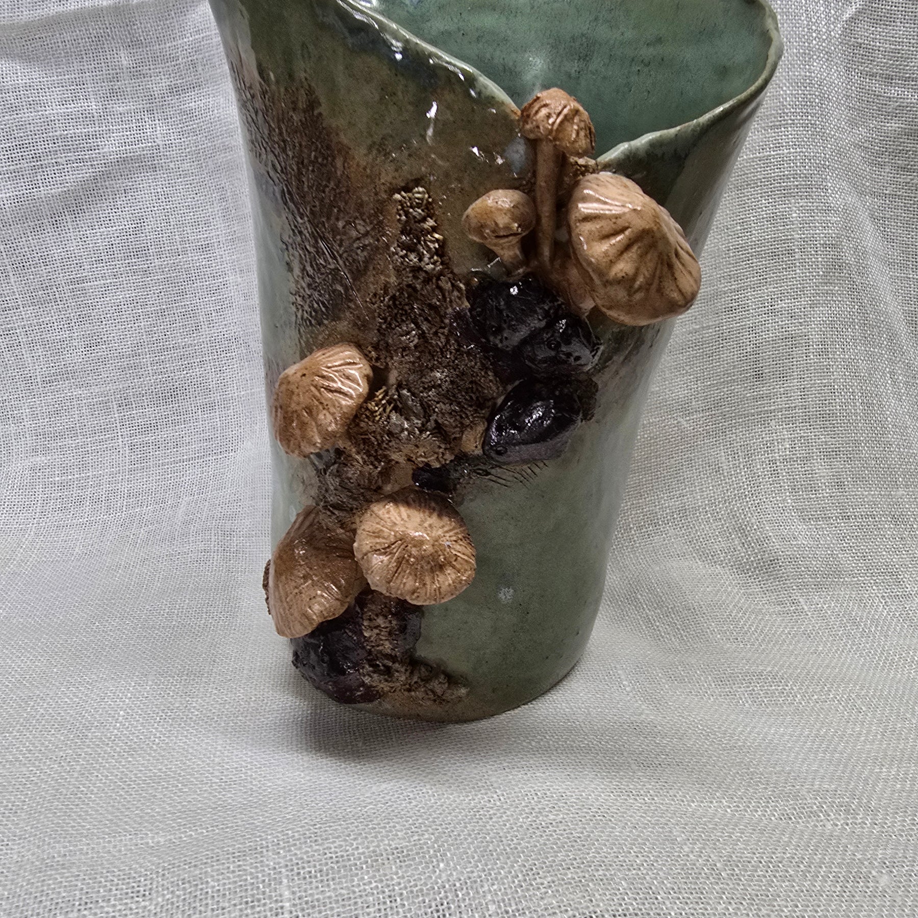 Large mushroom vase