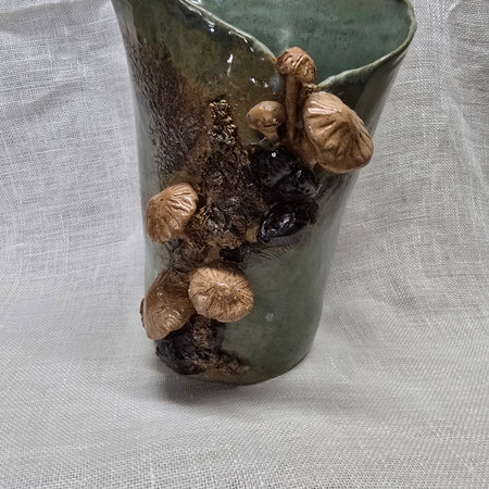 Large mushroom vase