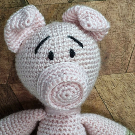 Crochet Pig Toy