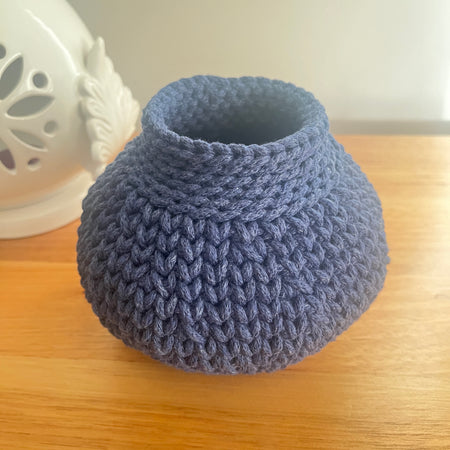 Shoreline Vessels #3 - handmade - crochet