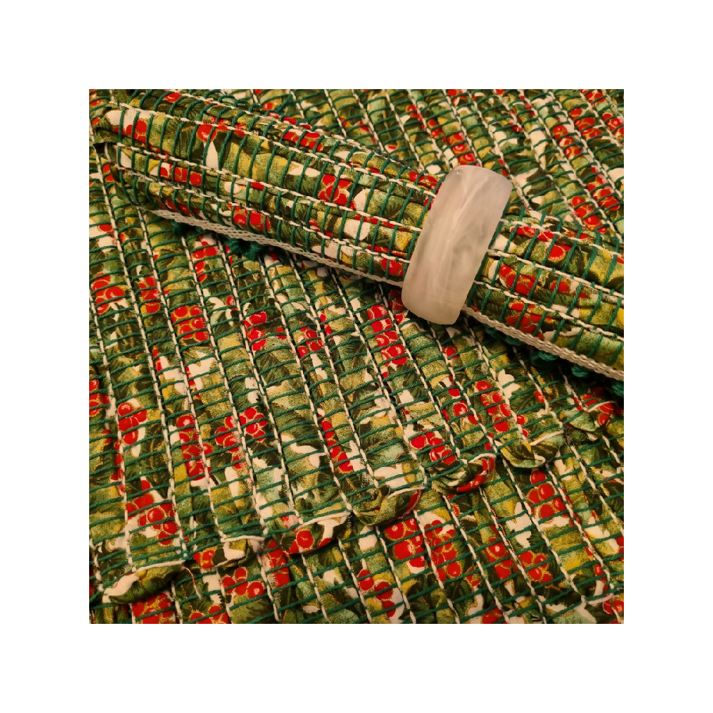 Handwoven Christmas Fabric Placemats