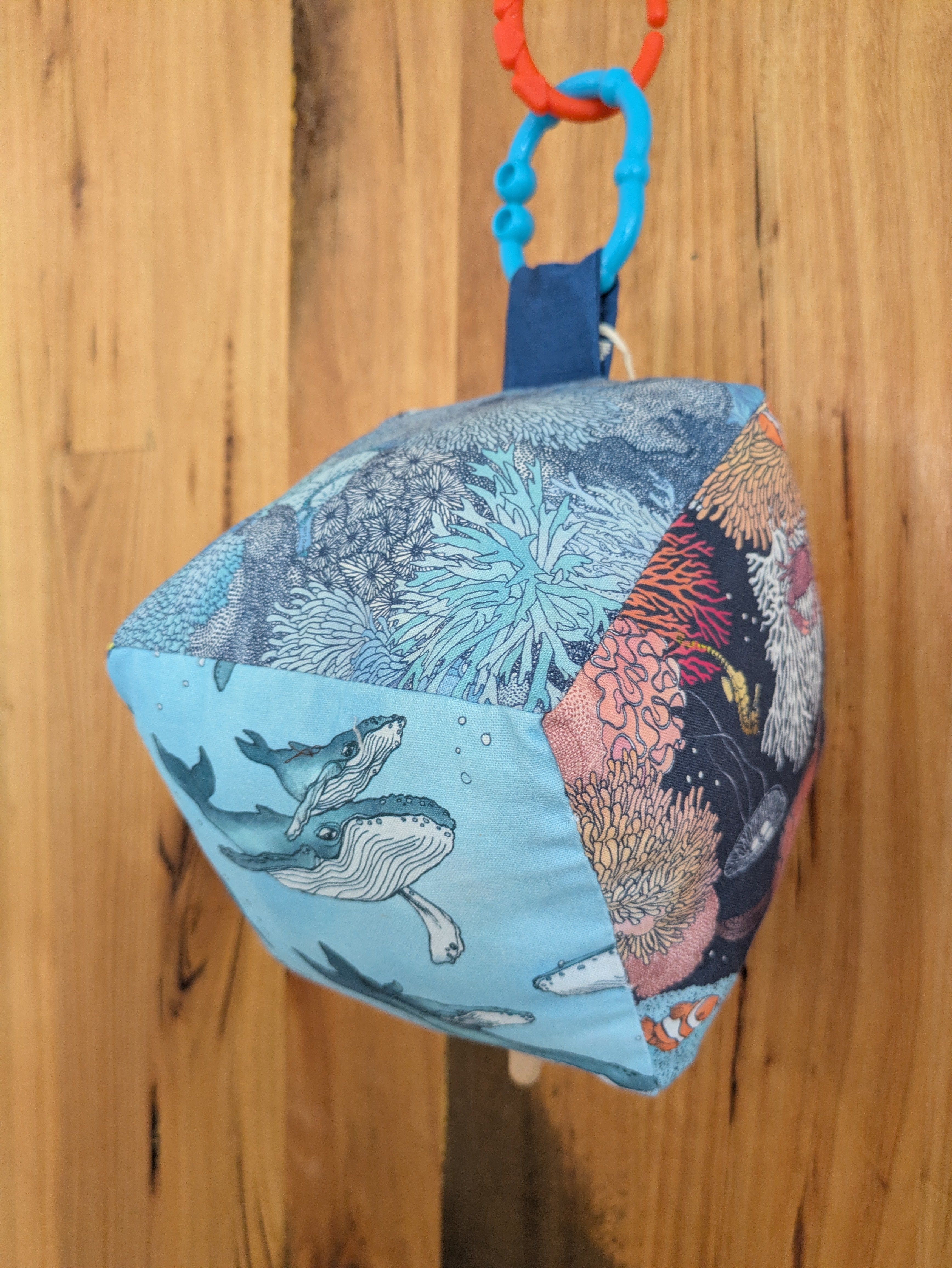 Underwater Ocean Whale Soft Baby Cube