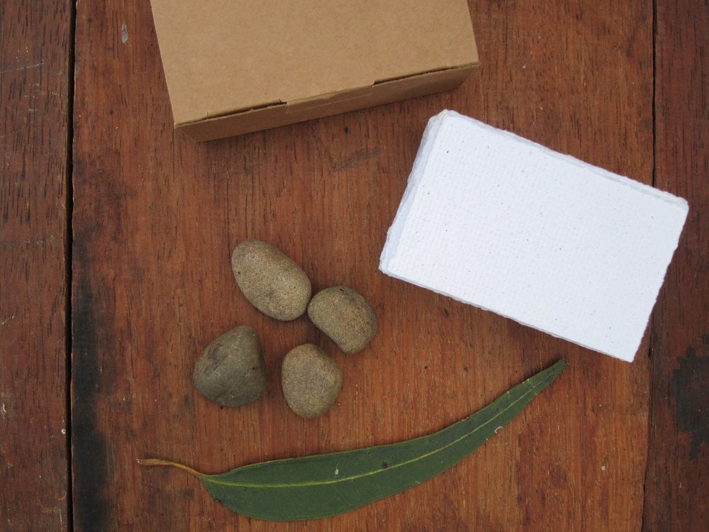 Handmade Recycled paper cards, DIY business tags (50)