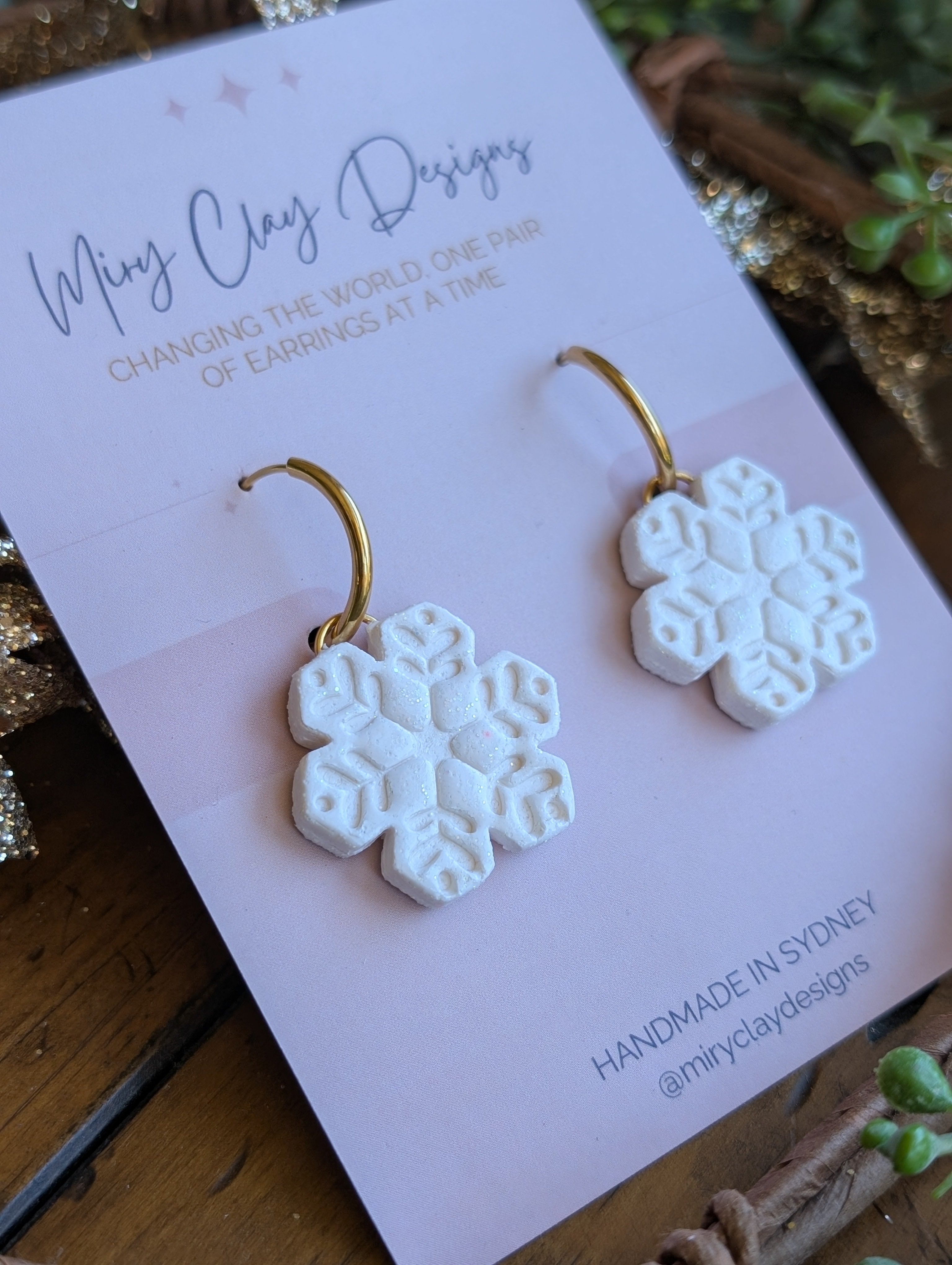 Snowflake Hoops