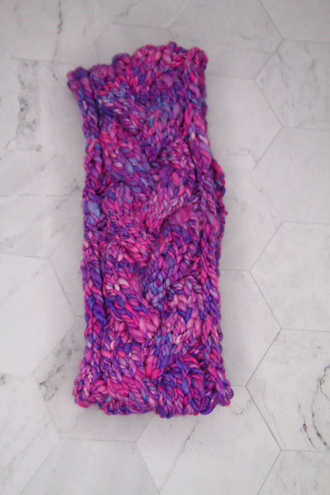 Bubblegum Rush Hand Knitted Headband