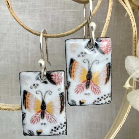 Butterfly beauty. Handmade earrings