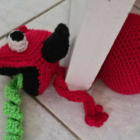 Squished Devil doorstopper