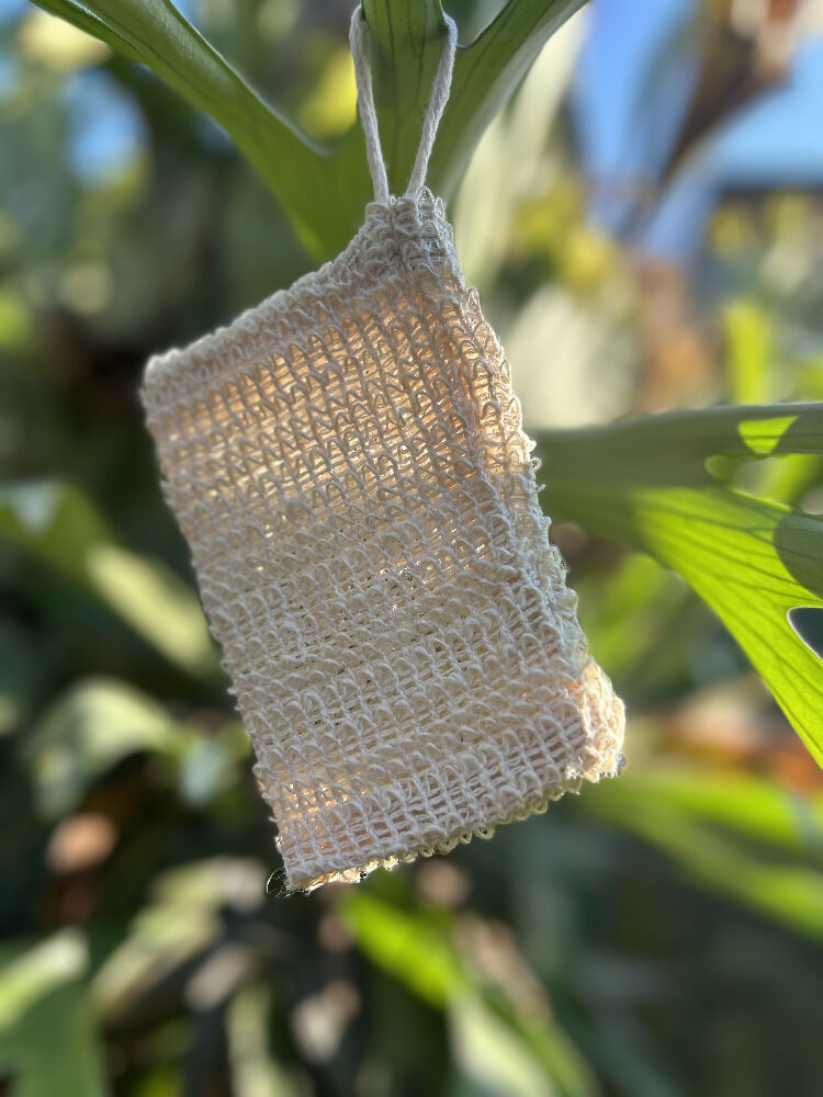 Eco-friendly plant fiber soap saver bag
