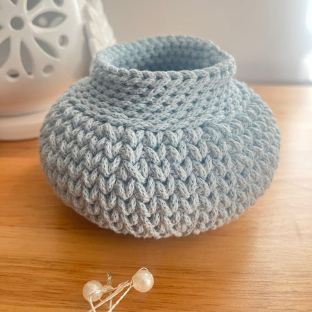 Shoreline Vessels #4 - handmade - crochet