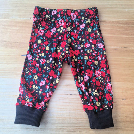 Girls Floral Pants| Size 9 -12 Months