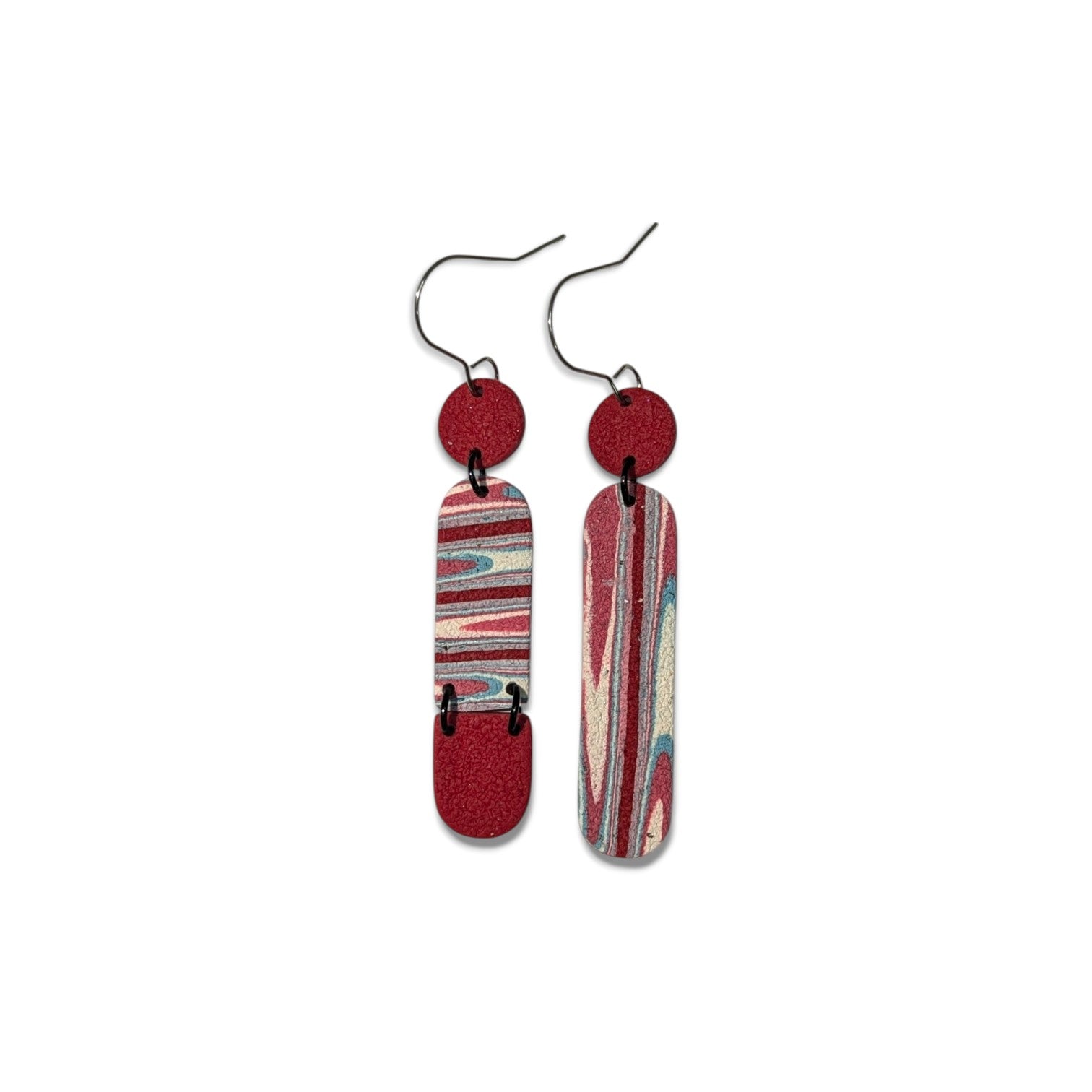 Retro Waves Long Capsule earrings: full-on retro energy