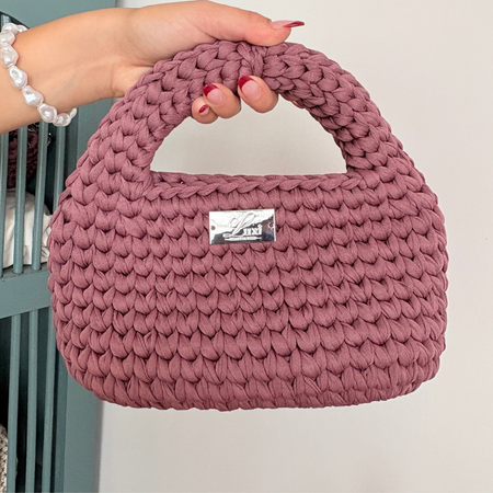 Mini Bag - Chunky T-shirt Yarn