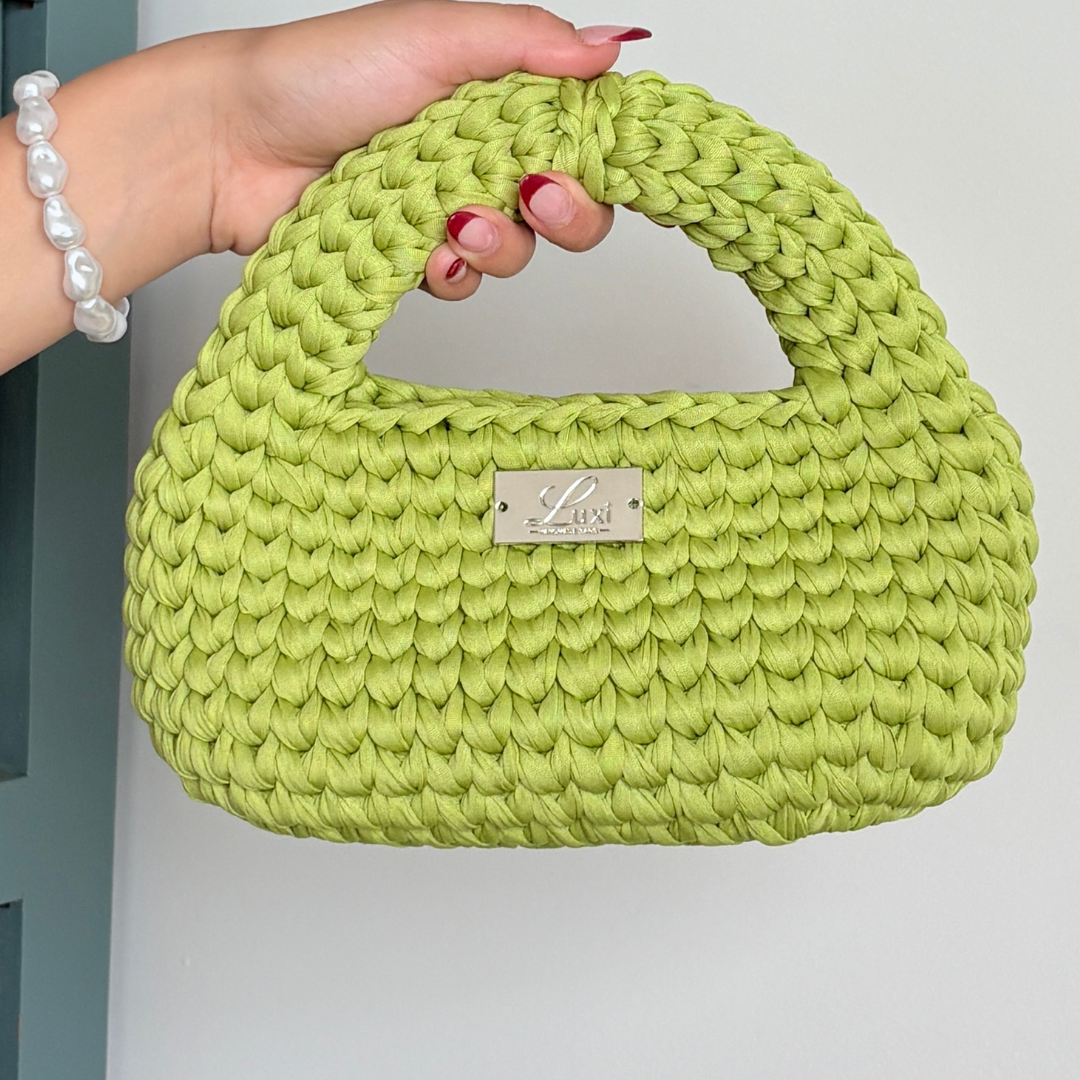 Mini Bag - Chunky T-shirt Yarn