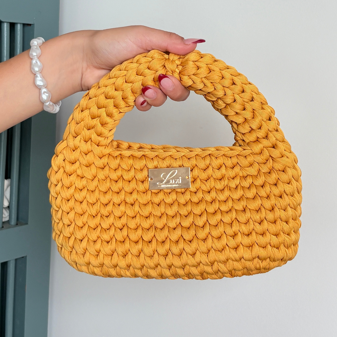 Mini Bag - Chunky T-shirt Yarn