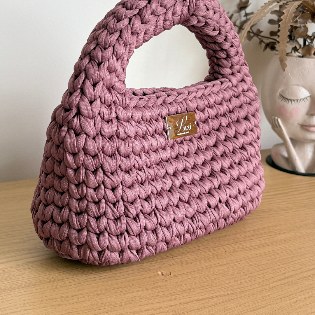 Mini Bag - Chunky T-shirt Yarn